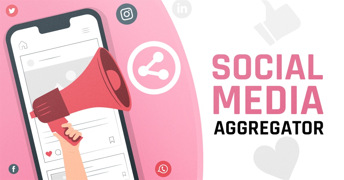 Social media aggregator: Display posts from your social media accounts on your website