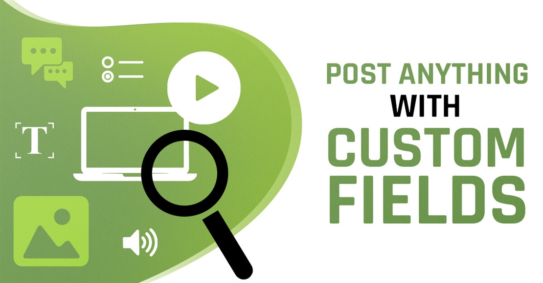 Add custom fields to posts and use eNewsCMS for everything: real estate, classifieds, and more